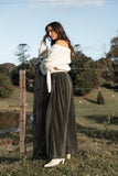 Leria Wide Pant Olive