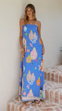 Elida Strapless Maxi Dress Perfume Dreams
