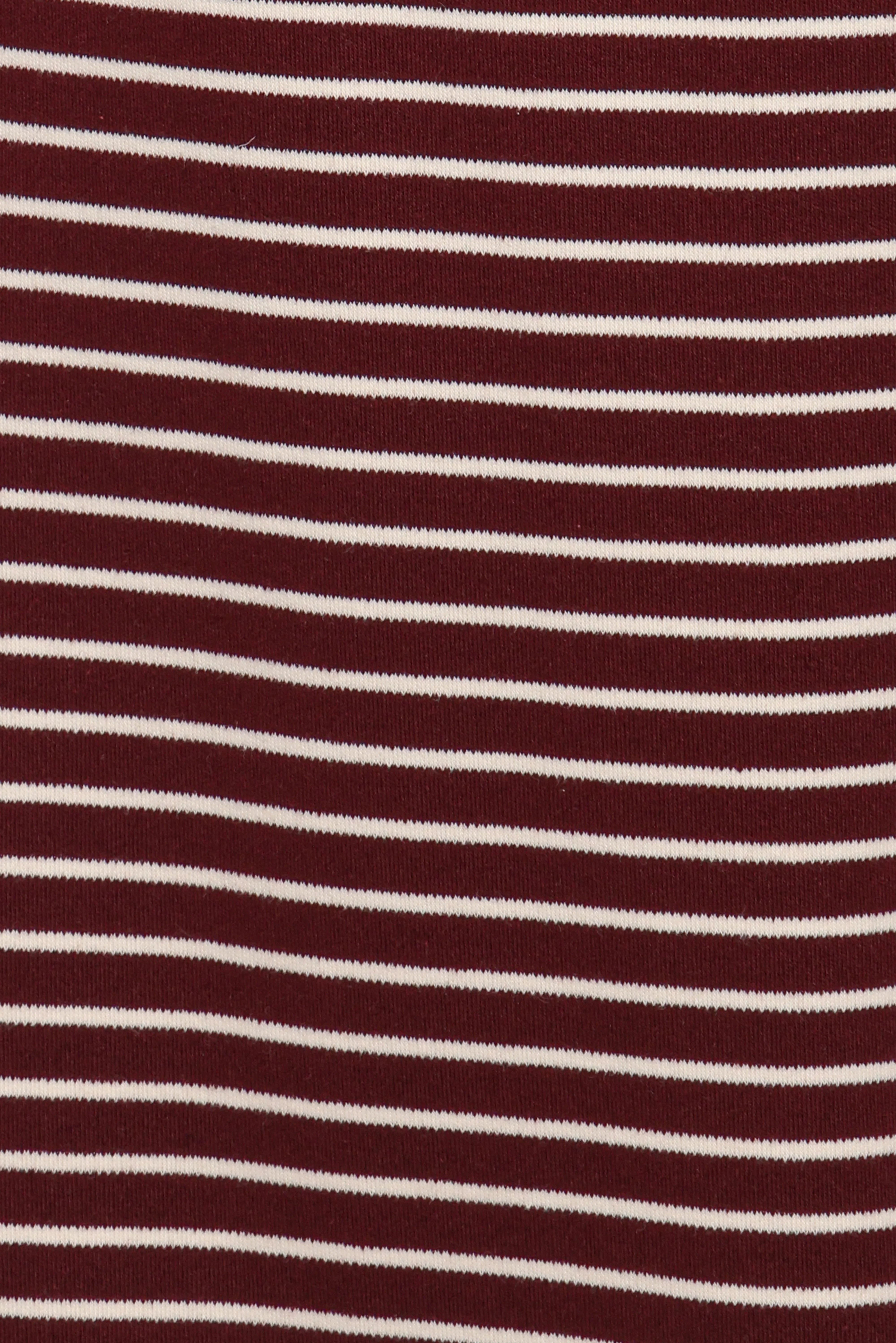 Wilda Knit Pant Burgundy Cream Stripe