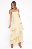 Rosalie Maxi Dress Butter Yellow