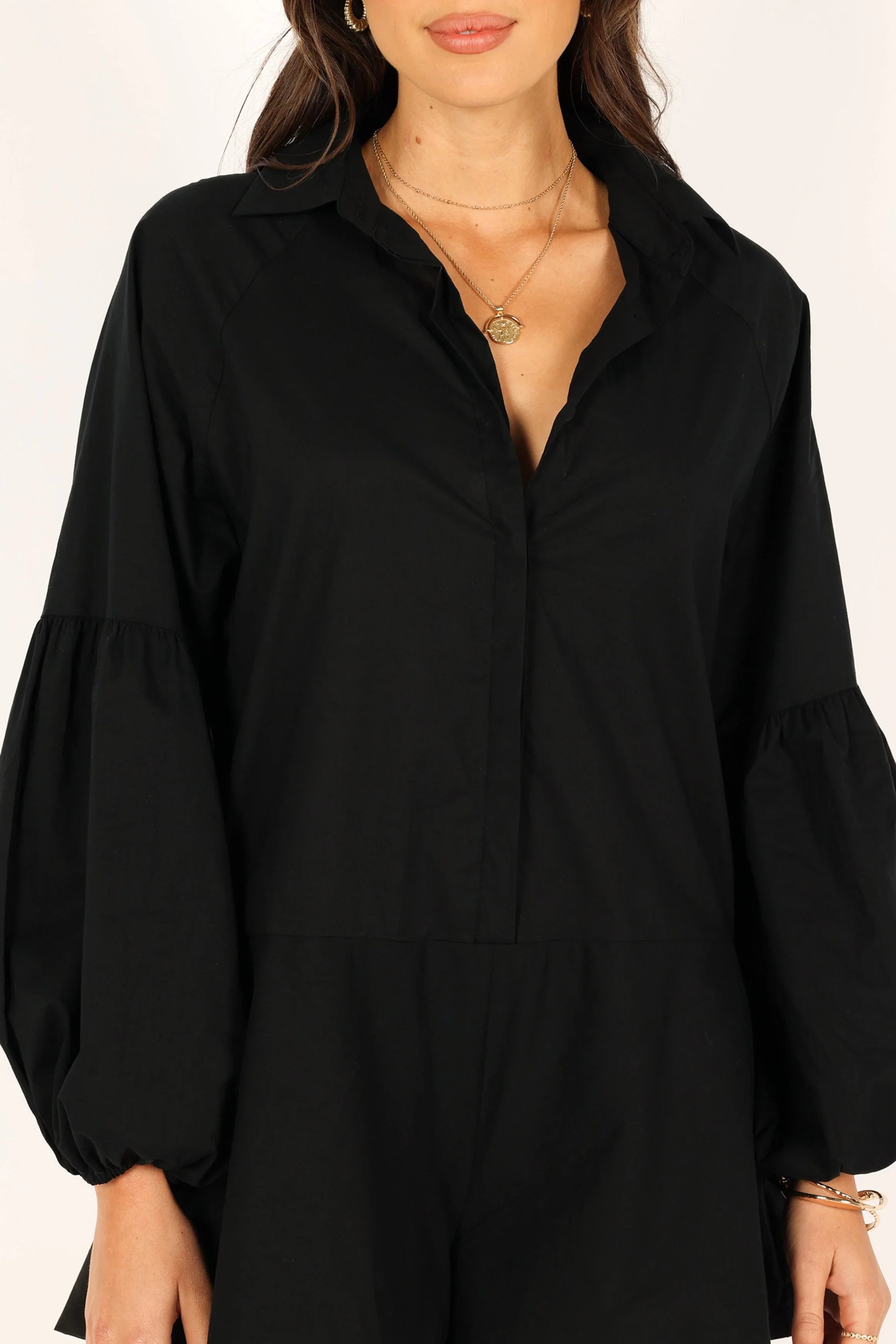 Elsa Romper Black