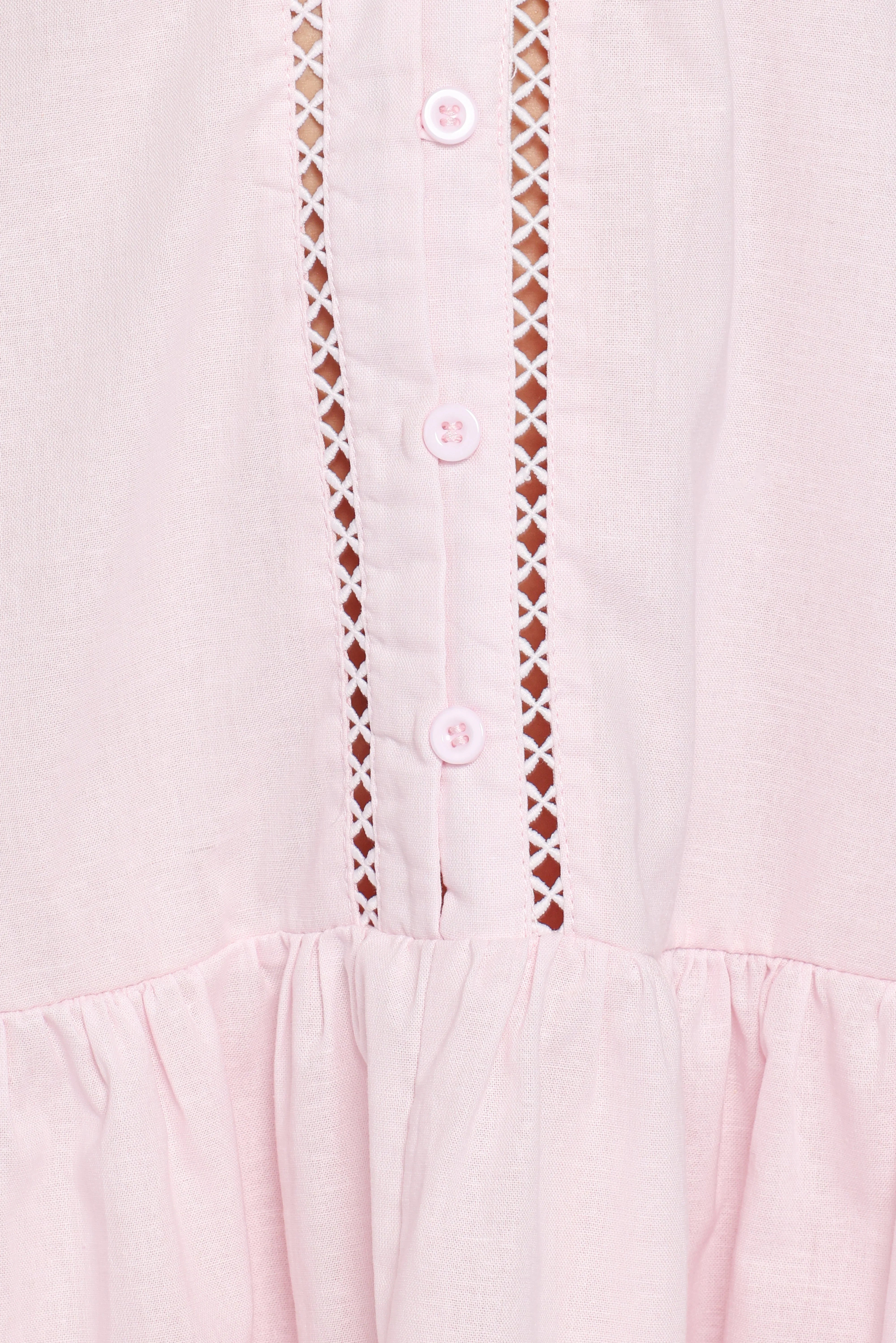 Hart Long Sleeve Mini Dress Pink