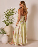 Meila Waist Tie Maxi Dress