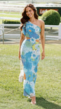 Amina Maxi Dress Tropical Floral