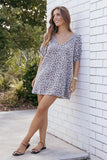 Coleman Mini Dress Leopard