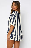 Lets Just Leave Oversized Jersey Navy