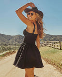 Alisah Fit and Flare Mini Dress
