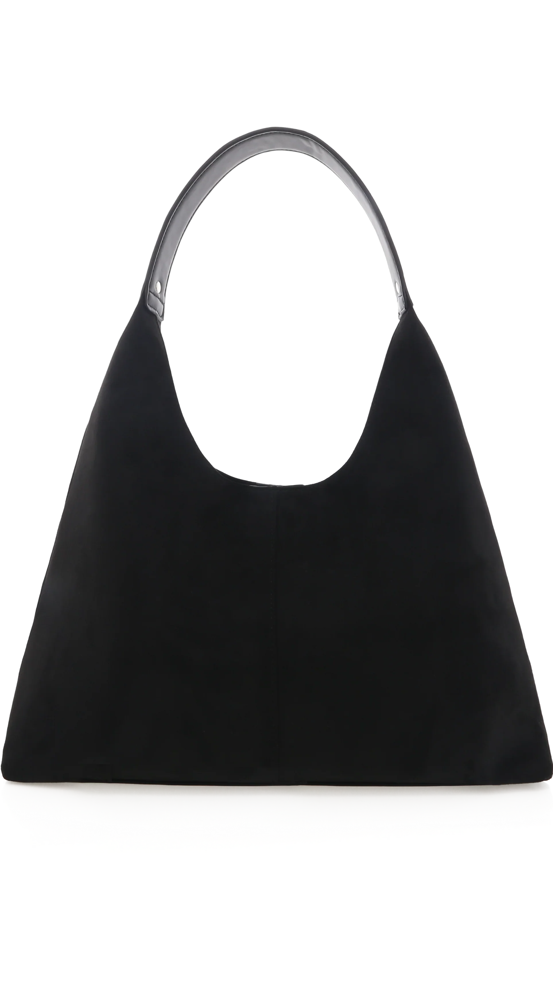 Tammy Shoulder Bag Black Suede