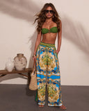 Coastal Dreamer Novelty Wide Leg Pants