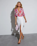 Season Of Blooms Long Sleeve Top