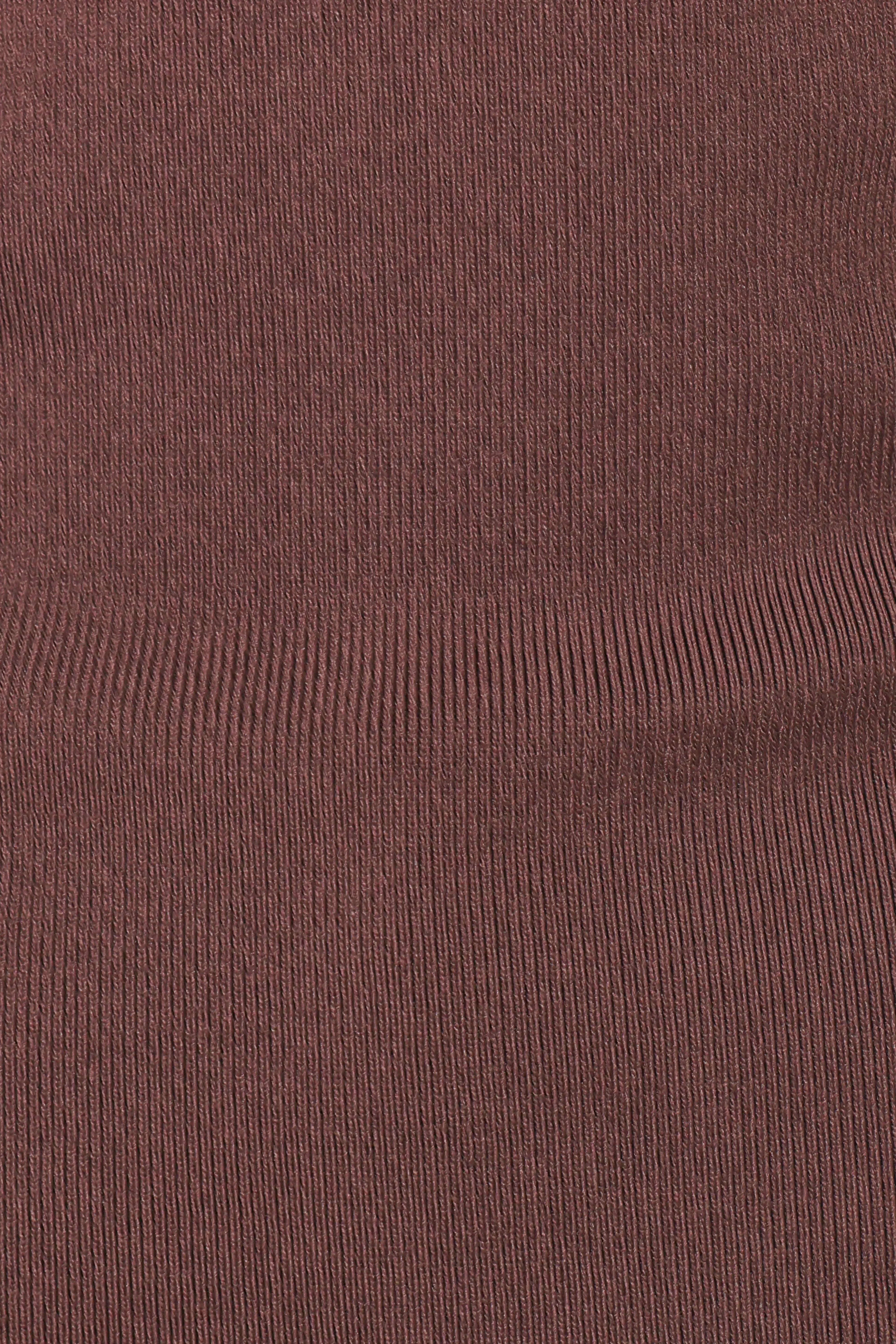 Trinity Long Sleeve Top Chocolate Brown