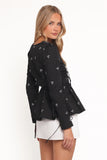 Azure Top Black