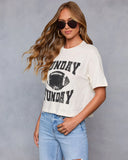 Sunday Funday Short Sleeve Graphic Tee