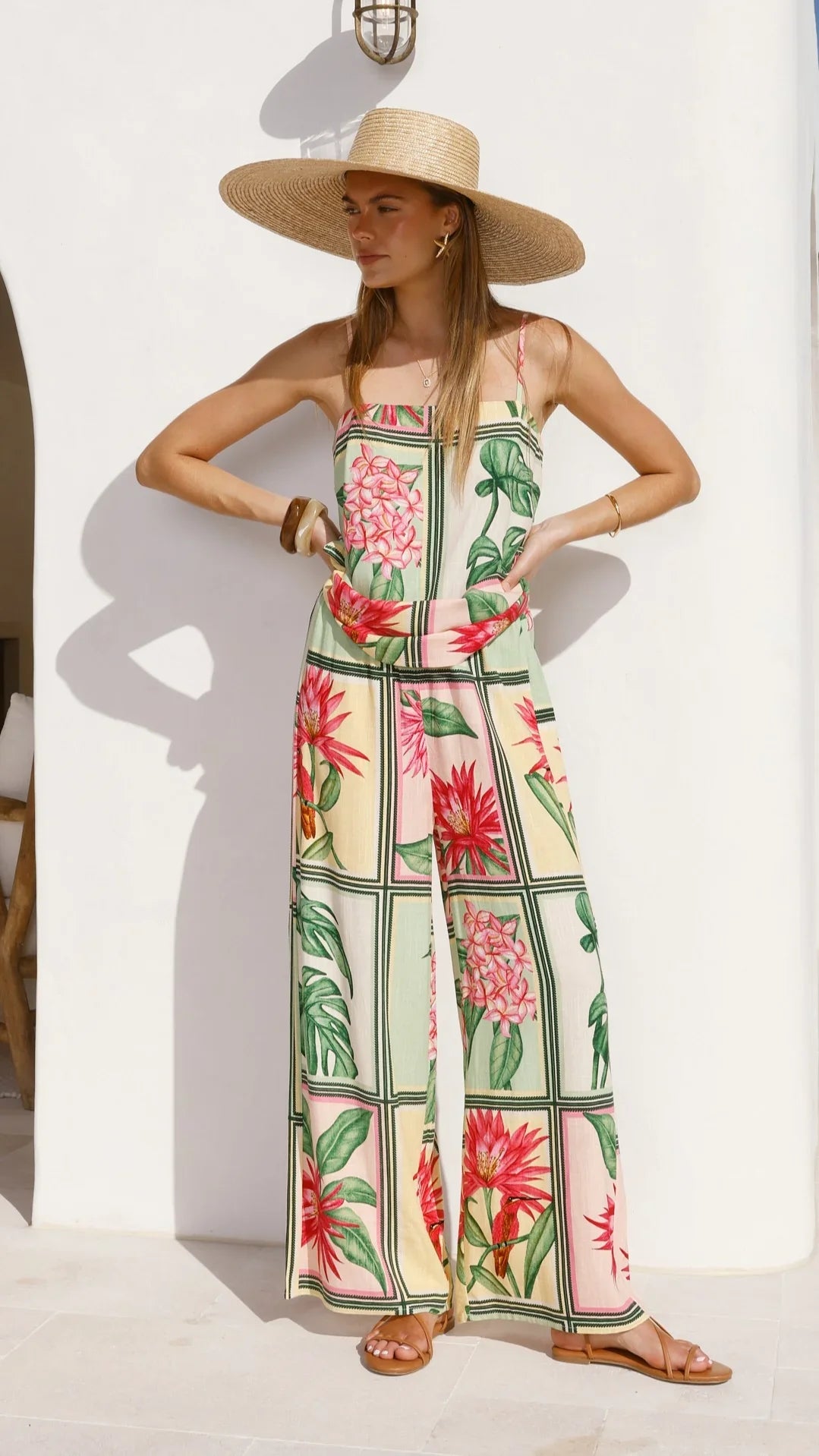 Uma Top Tropical Bloom