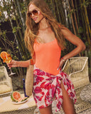 Lienna Floral Printed Sarong