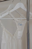 Hearts United Lingerie Set Off White