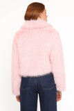 Bobbi Faux Fur Jacket Pink
