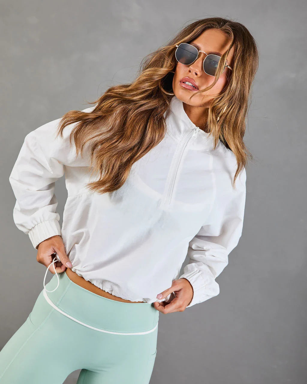 Off Script Ripstop Quarter Zip Jacket