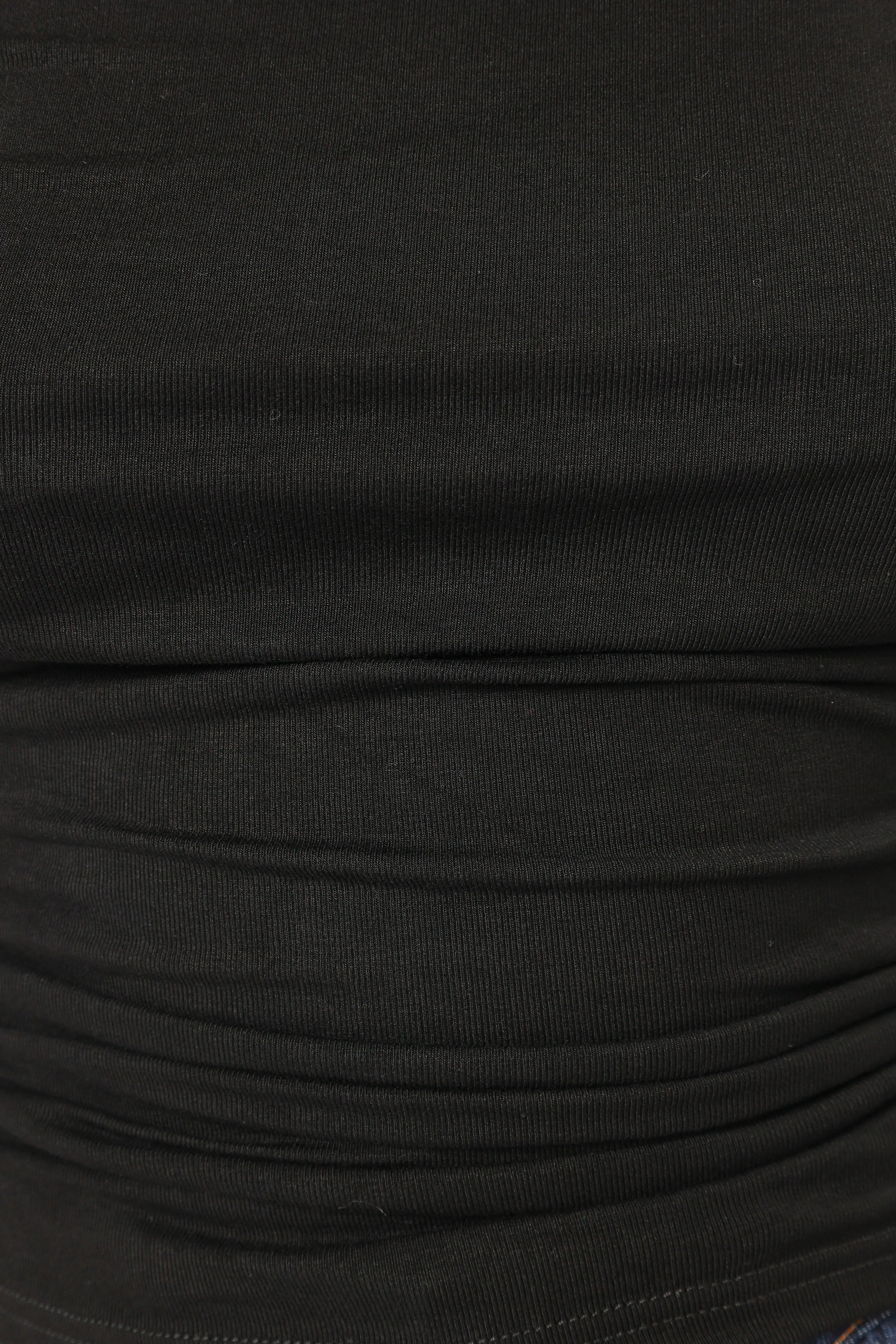 Lanna Off Shoulder Top Black