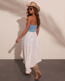 Outlaw Oasis High Low Corset Top