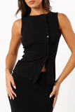 Adeline Two Piece Set Black