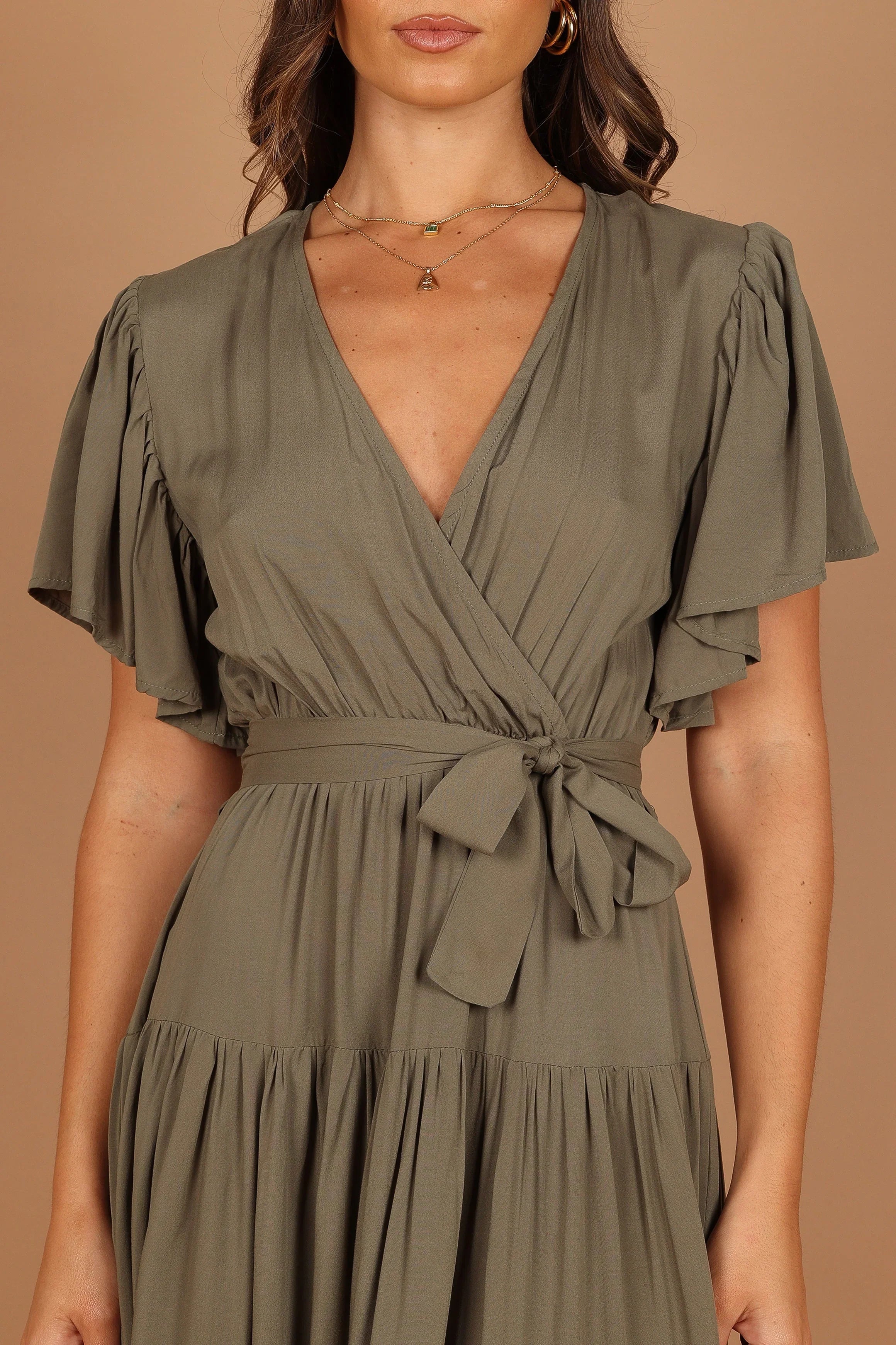Barker Dress Olive