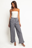 Marina Pant Black Gingham