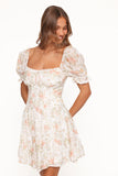 Lavia Mini Dress White Multi Floral