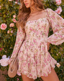 Lendie Fitted Waist Romper