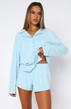 Dreamscape Long Sleeve Pyjama Set Baby Blue