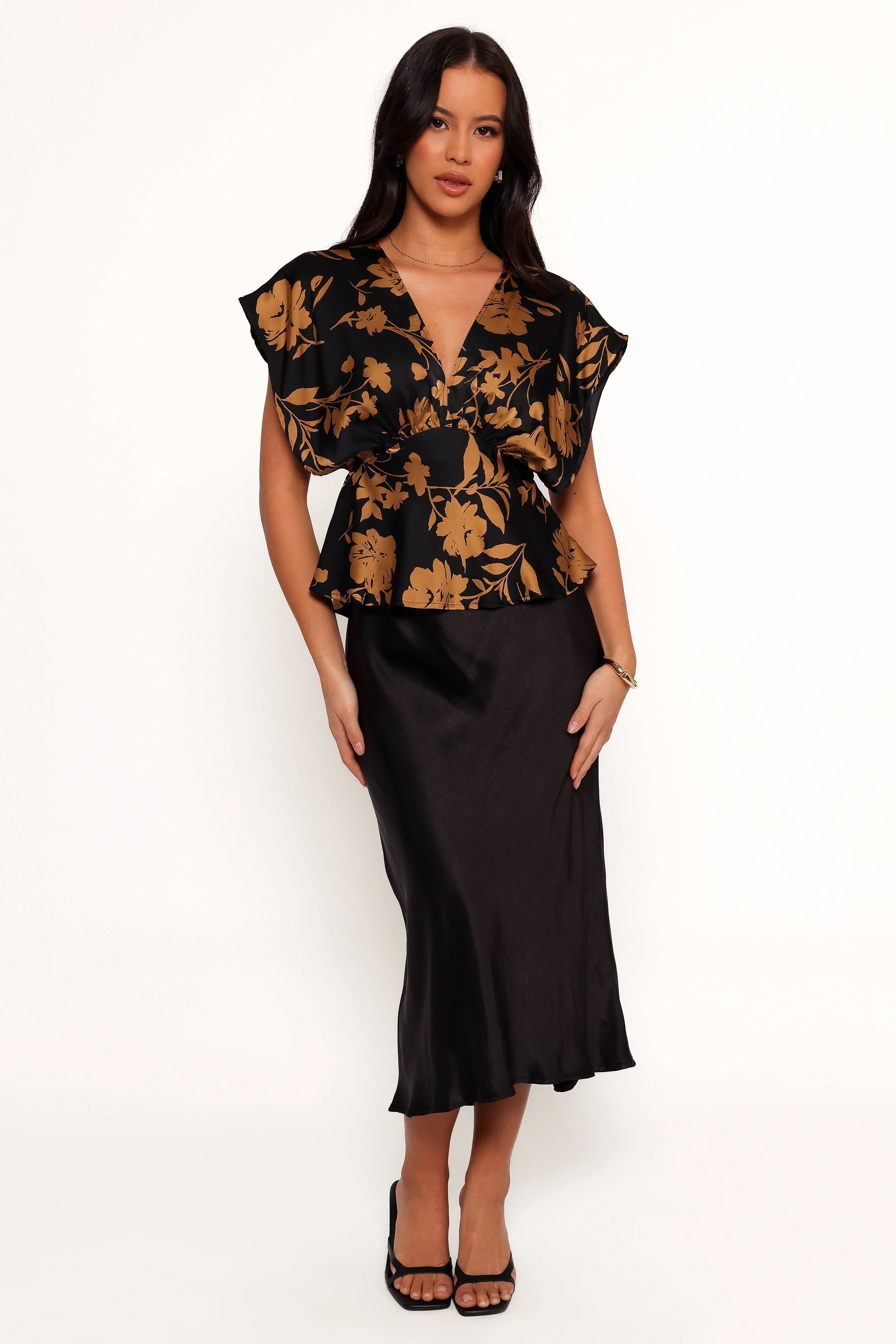 Ricki Top Black Gold