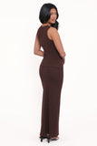 Adeline Two Piece Set Chocolate