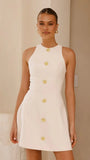 Nila Mini Dress Cream