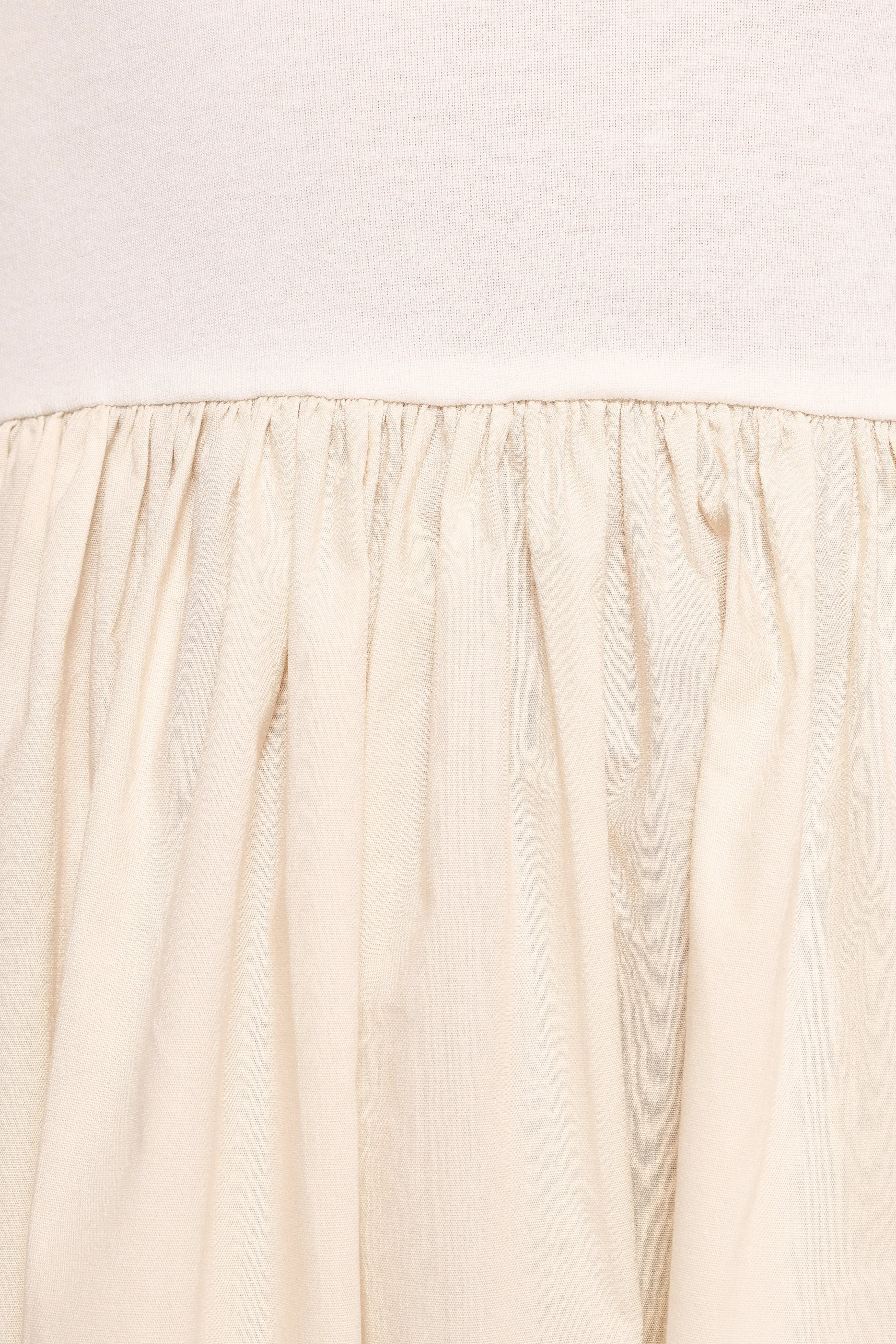 Franki Midi Dress White Cream