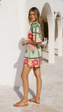 Tarika Mini Dress Tropical Bloom