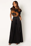 Taya Two Piece Set Black