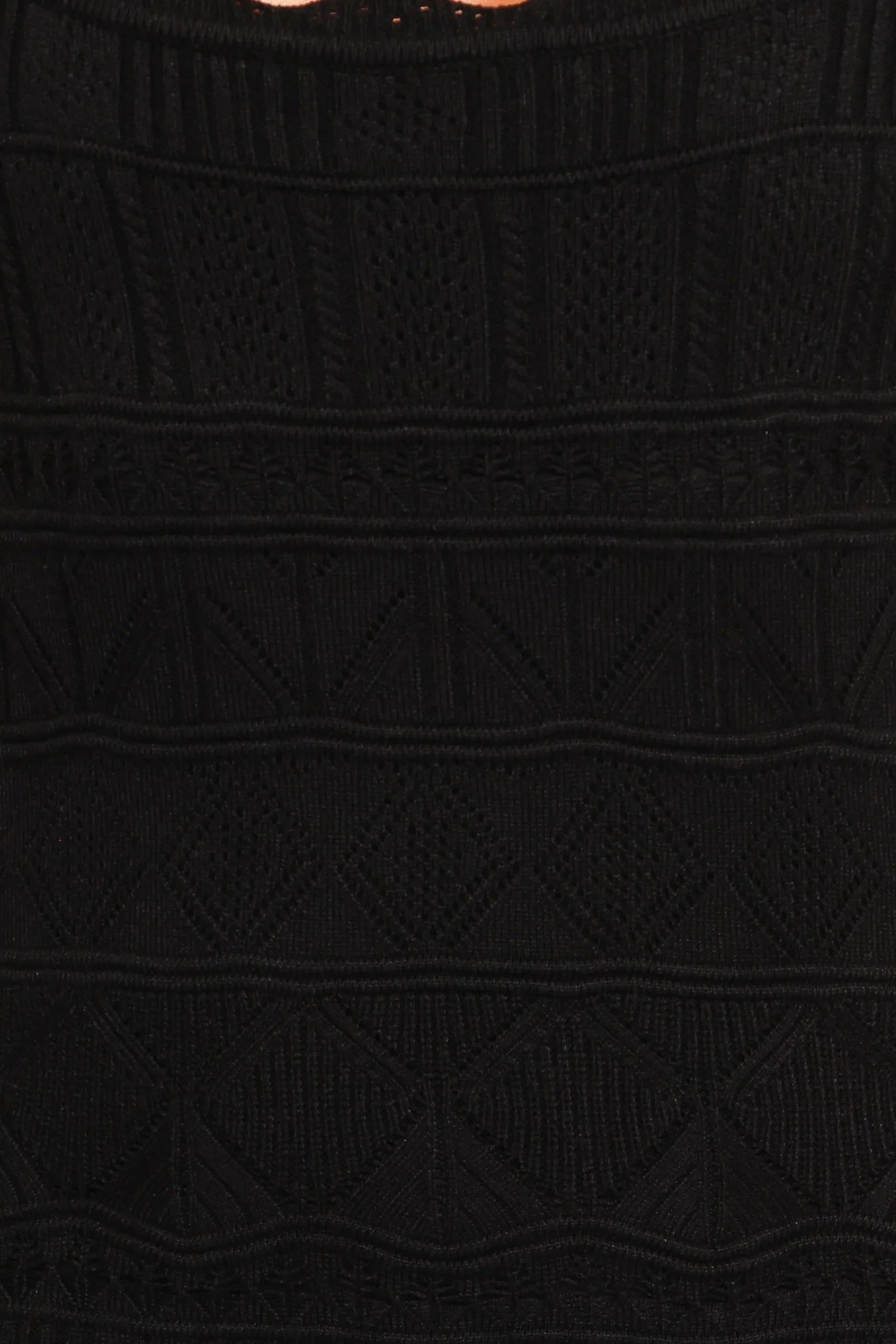 Anicia Midi Dress Black