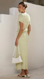 Maisie Maxi Skirt Matcha