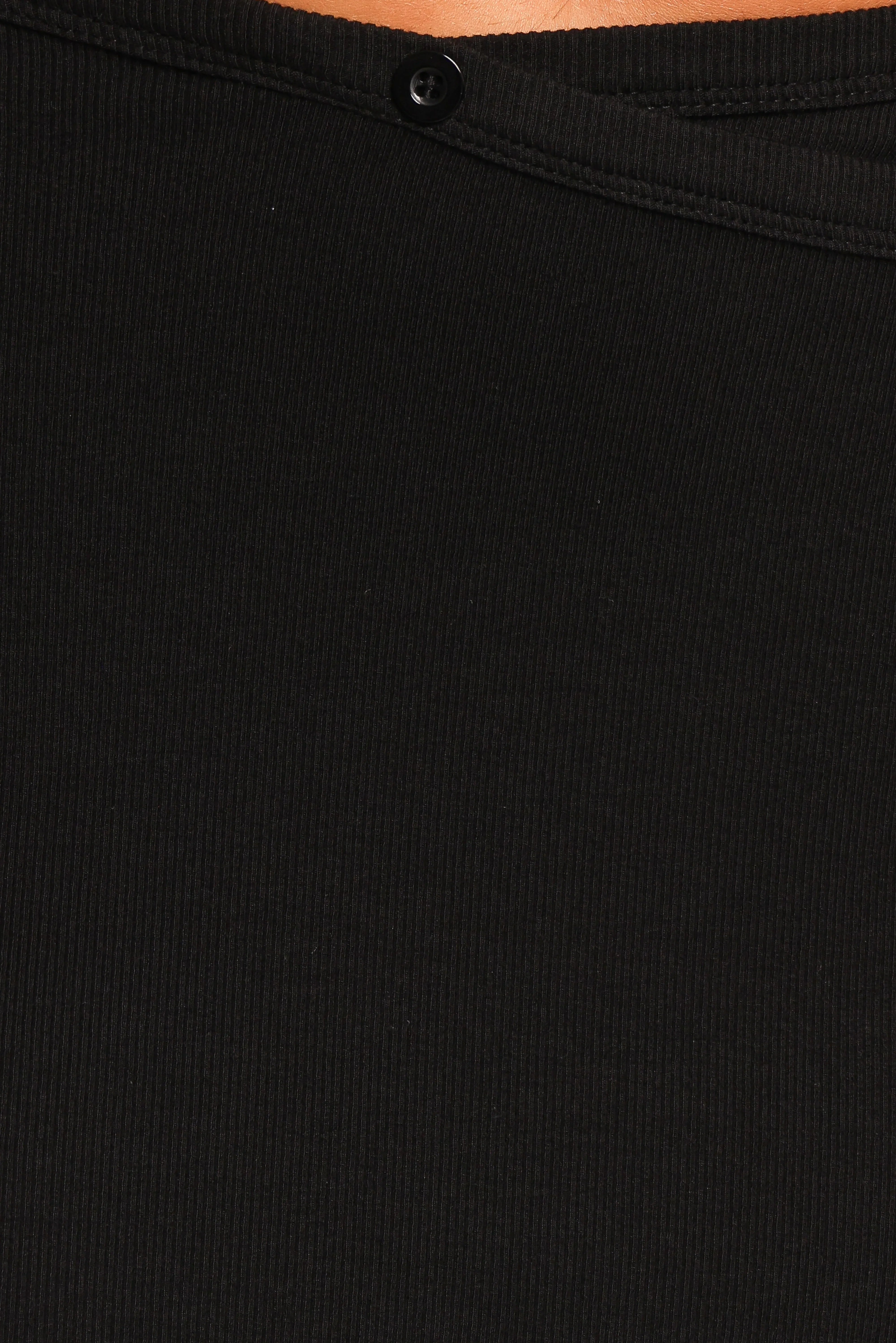 Adeline Long Sleeve Skirt Set Black