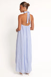 Theophania Maxi Dress Pale Blue