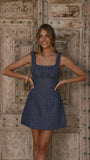 Adley Mini Dress Denim