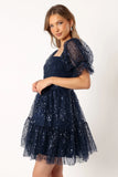 Karina Mini Dress Navy