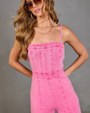 Trendsetter Denim Jumpsuit