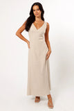 Adren Midi Dress Oatmeal