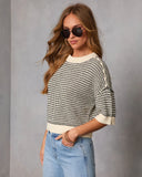 Marinda Contrast Knit Sweater