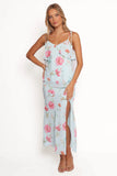 Valeria Skirt Set Blue Floral
