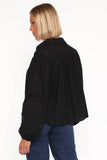 Catania Lace Inset Top Black