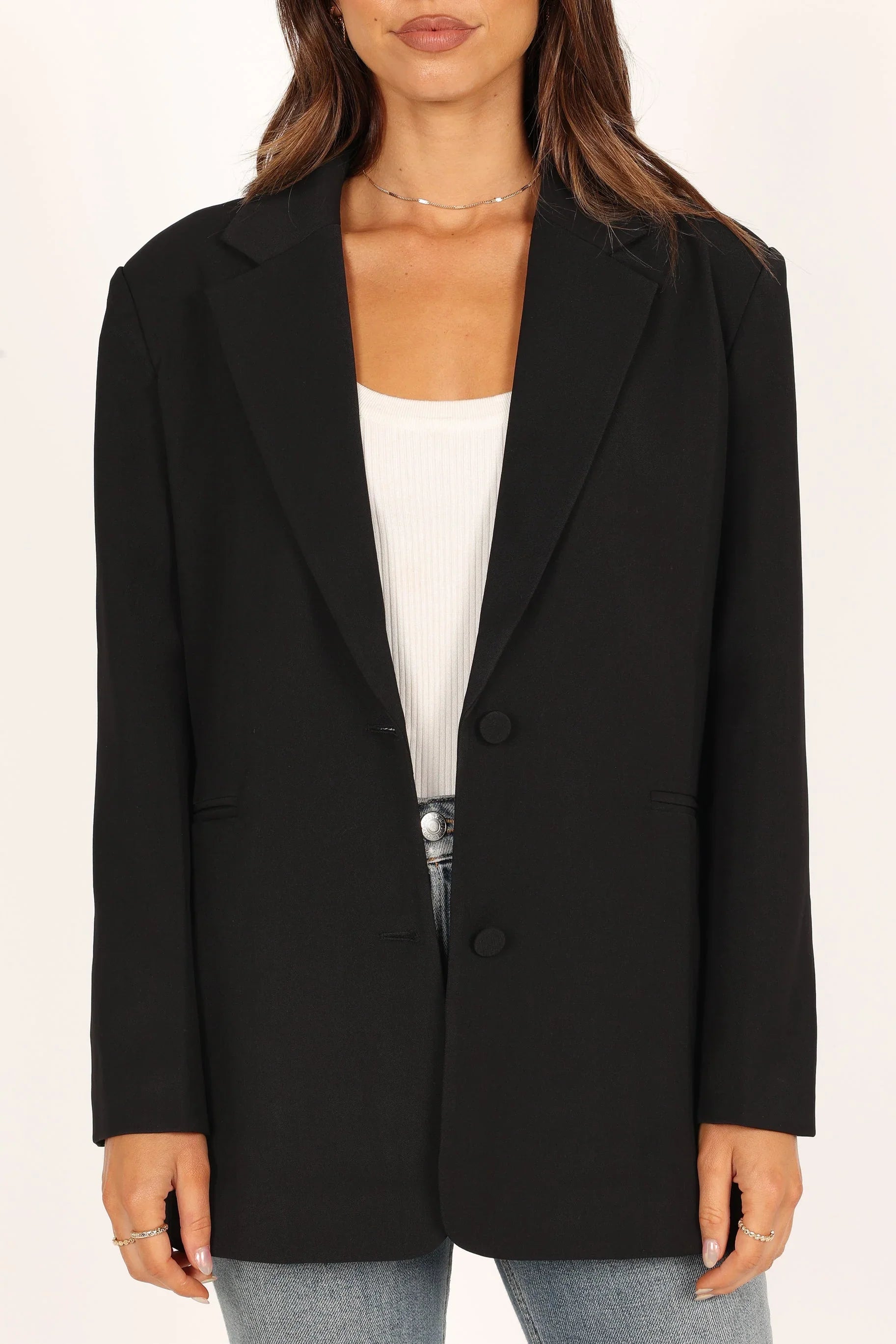 Valentina Blazer Black