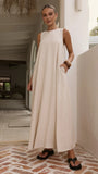 Mylah Maxi Dress Natural