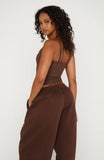 Know What You Want Singlet Top Chocolate